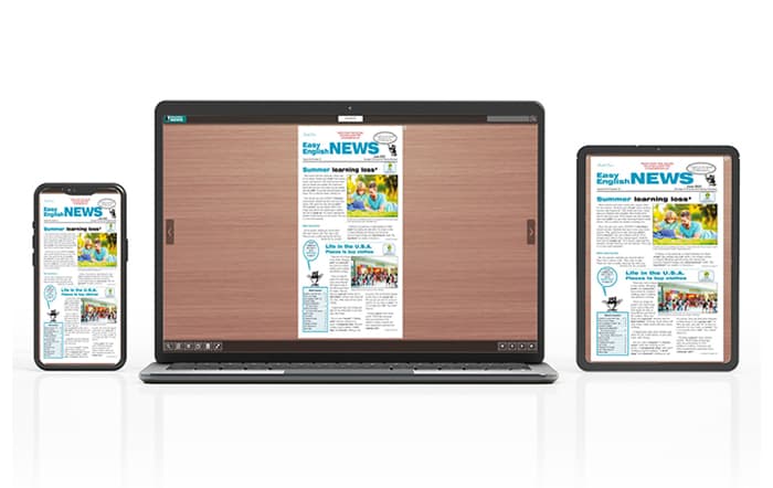 Easy english news digital edition