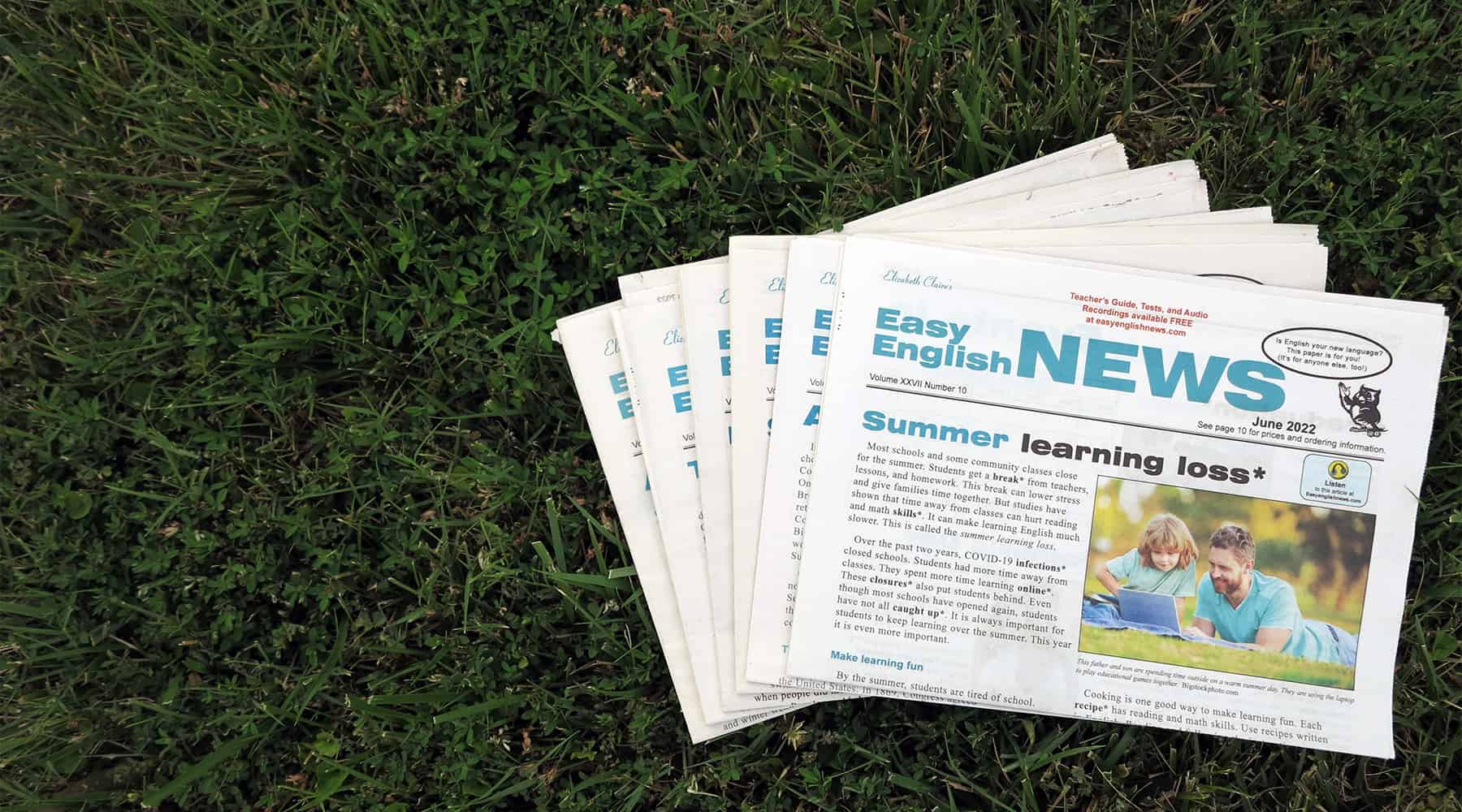 Easy english news education